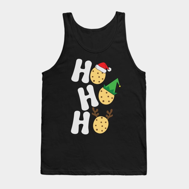 Ho Ho Ho Christmas Cookies Tank Top by BadDesignCo